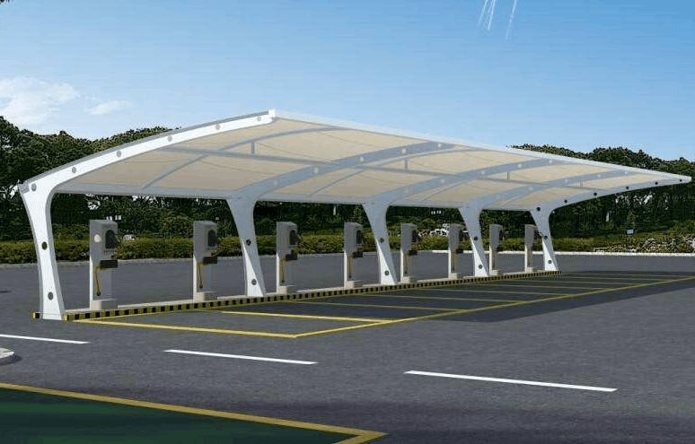 正阳县充电桩车棚